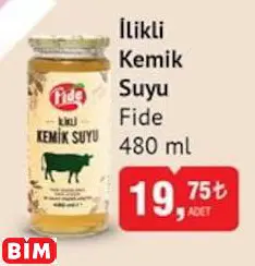 FİDE İLİKLİ KEMİK SUYU FİDE İLİKLİ KEMİK SUYU